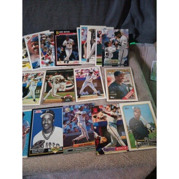 BARRY BONDS  Assorted Huge 50 card Lot PIRATES GIANTS - Picture 6 of 7